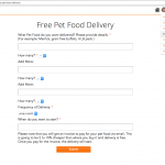 Free Pet Food Delivery for Members