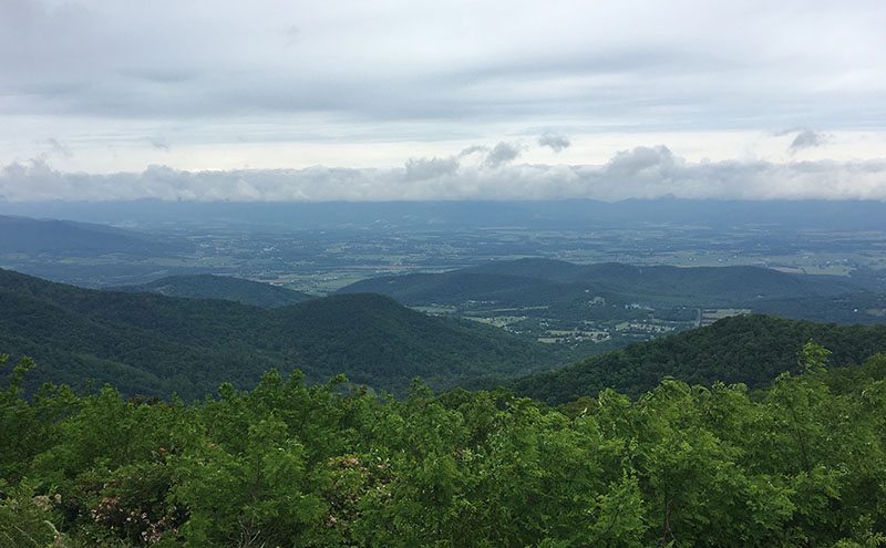 View from Skyline Drive, Virginia