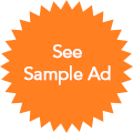 Sample Ad badge